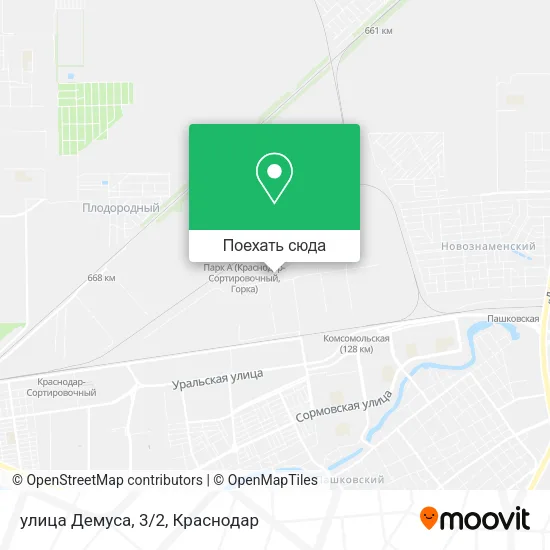Карта улица Демуса, 3/2