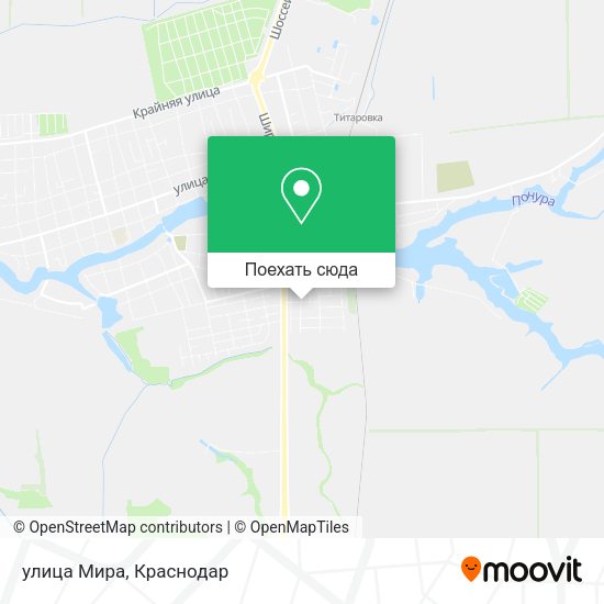 Карта улица Мира