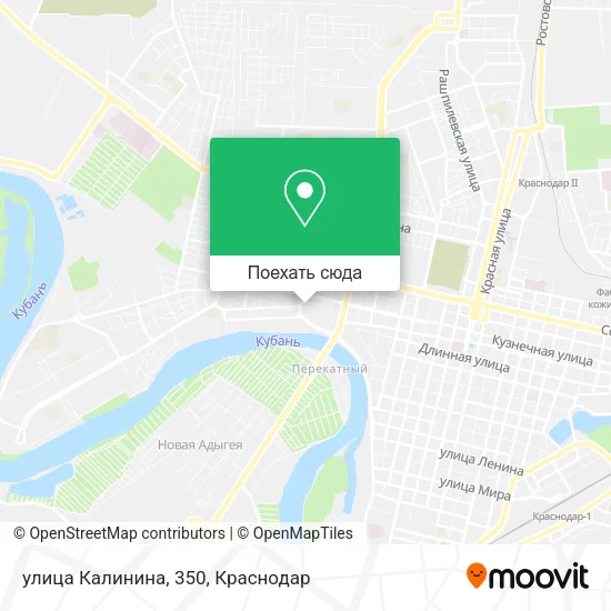 Карта улица Калинина, 350