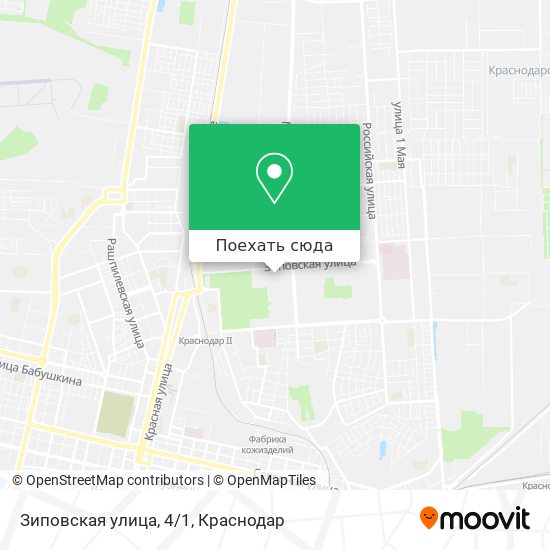 Карта зиповская 14
