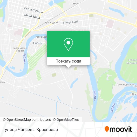 Карта улица Чапаева