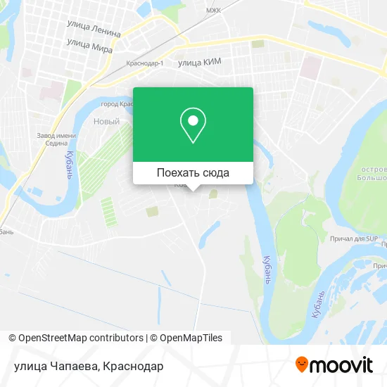 Карта улица Чапаева