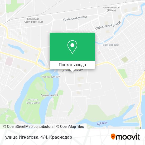 Карта улица Игнатова, 4/4