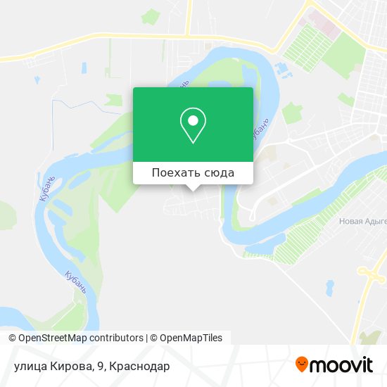 Карта улица Кирова, 9