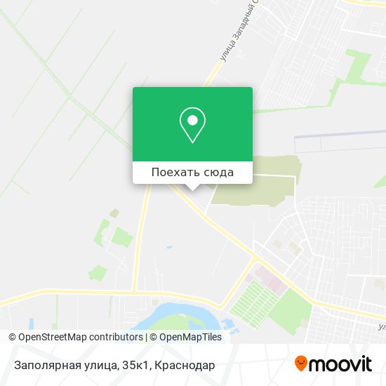 Карта Заполярная улица, 35к1