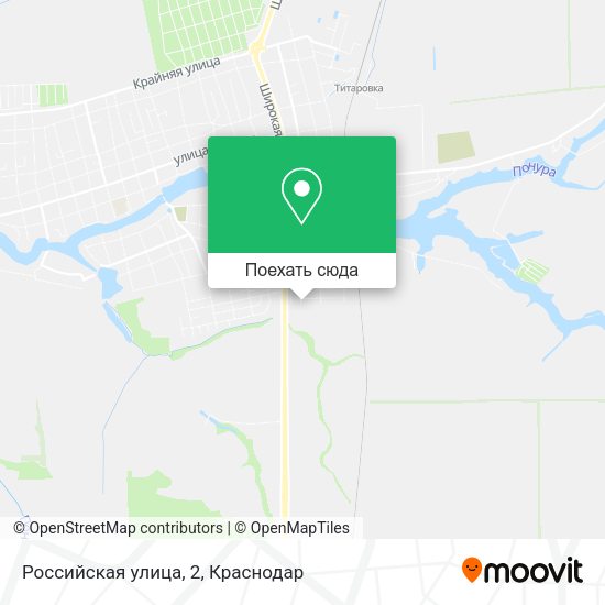 Карта Российская улица, 2