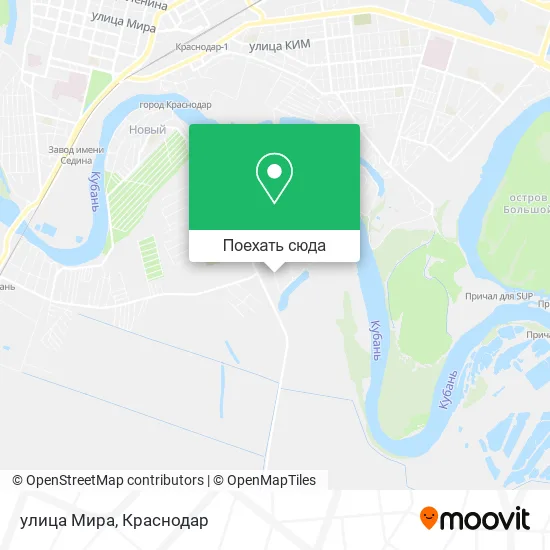 Карта улица Мира