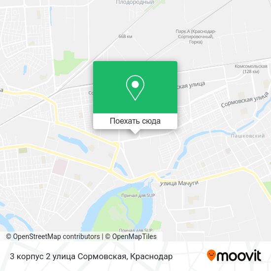 Карта 3 корпус 2 улица Сормовская