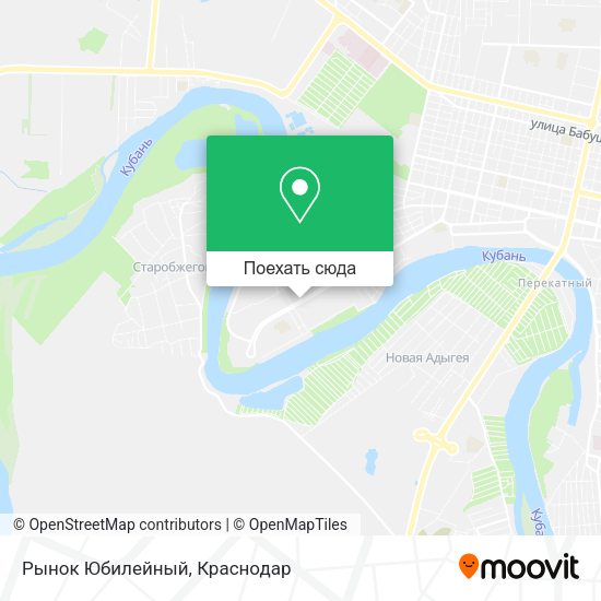 Карта Рынок Юбилейный