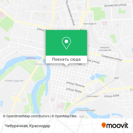 Карта Чебуречная