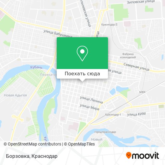 Карта Борзовка