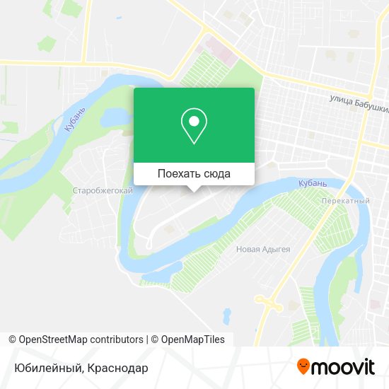 Карта Юбилейный