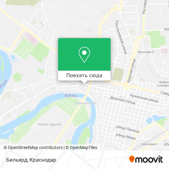 Карта Бильярд