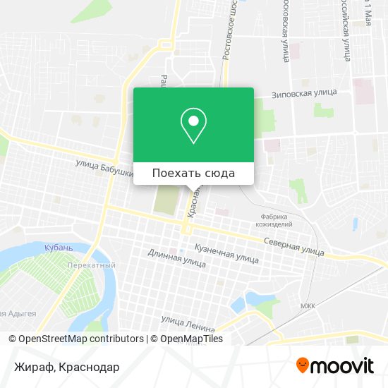 Карта Жираф