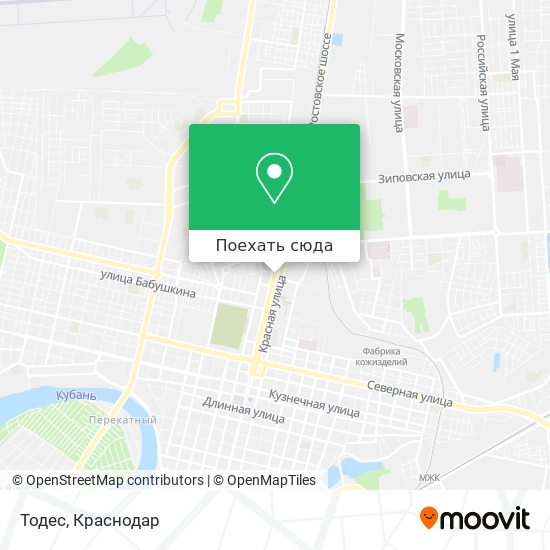 Карта Тодес