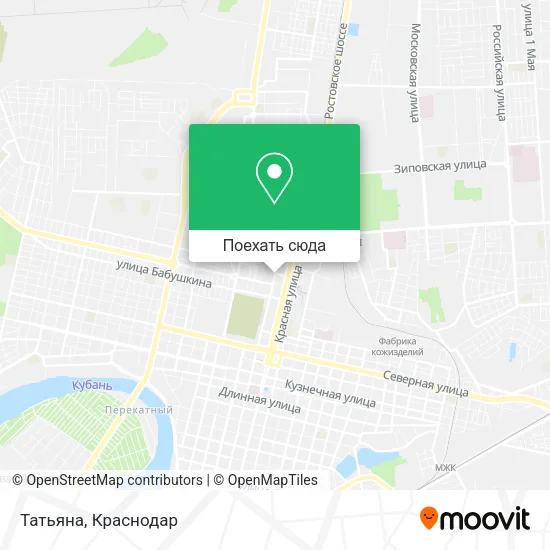 Карта Татьяна