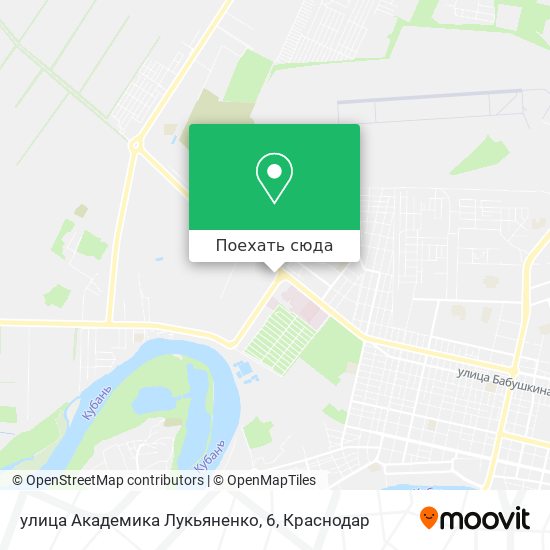 Карта улица Академика Лукьяненко, 6