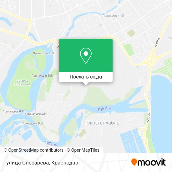 Карта улица Снесарева