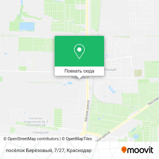 Карта посёлок Берёзовый, 7/27