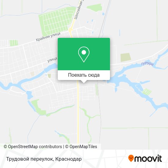 Карта Трудовой переулок