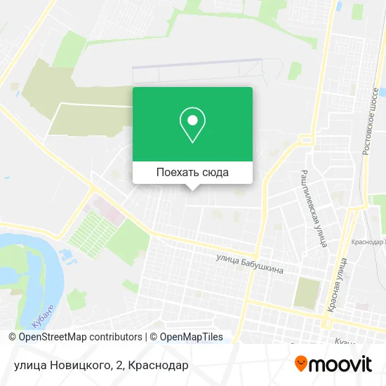Карта улица Новицкого, 2