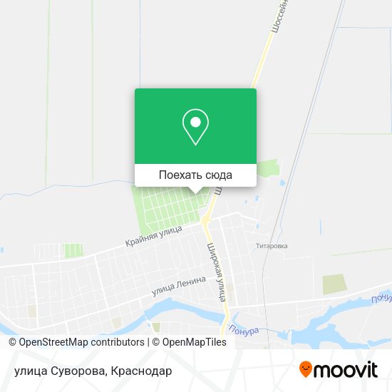 Карта улица Суворова