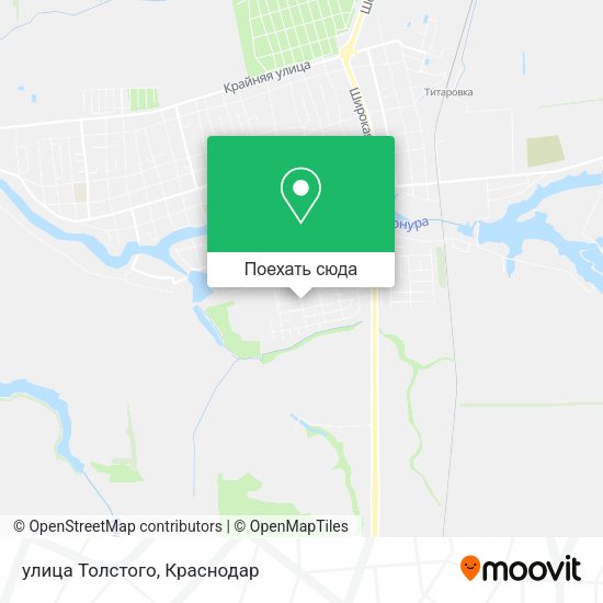 Карта улица Толстого