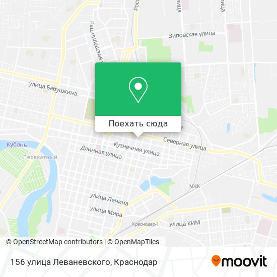 Карта 156 улица Леваневского