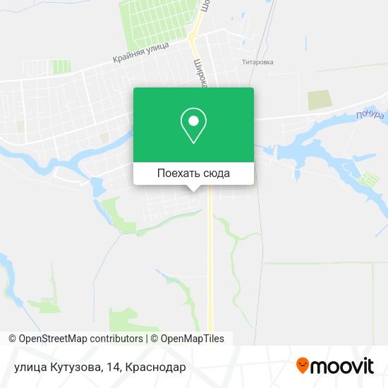 Карта улица Кутузова, 14