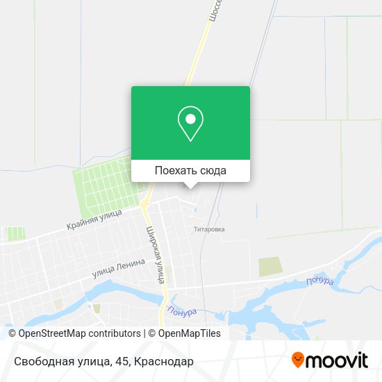 Карта Свободная улица, 45