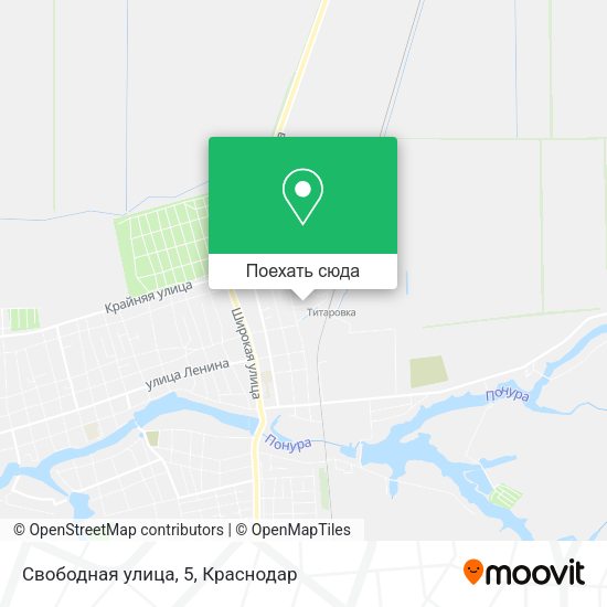 Карта Свободная улица, 5