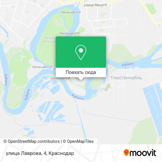 Карта улица Лаврова, 4