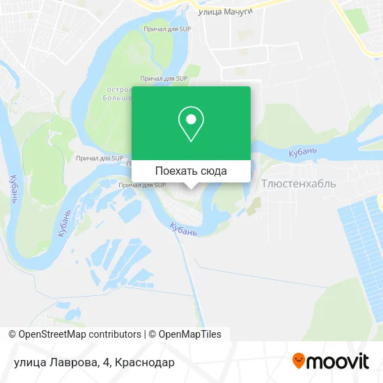 Карта улица Лаврова, 4