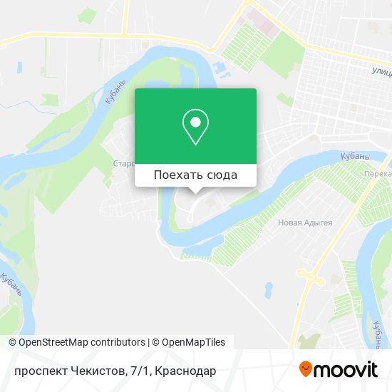 Карта проспект Чекистов, 7/1