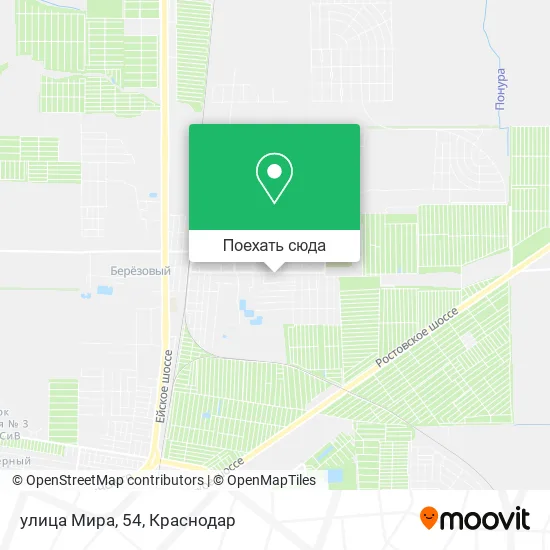 Карта улица Мира, 54