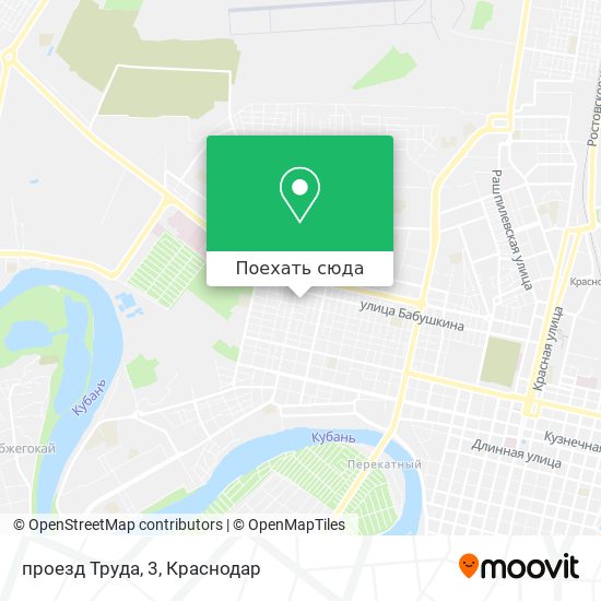 Карта проезд Труда, 3