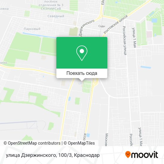 Карта улица Дзержинского, 100/3