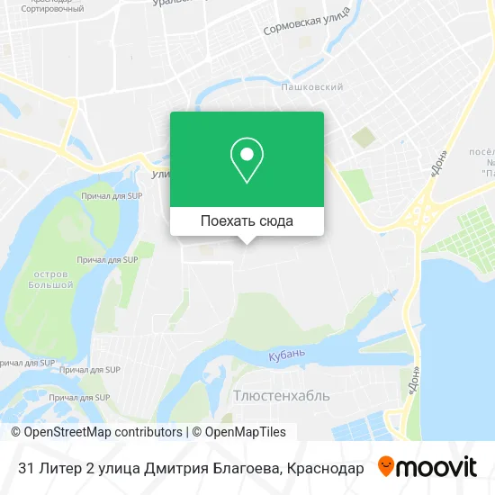 Карта 31 Литер 2 улица Дмитрия Благоева