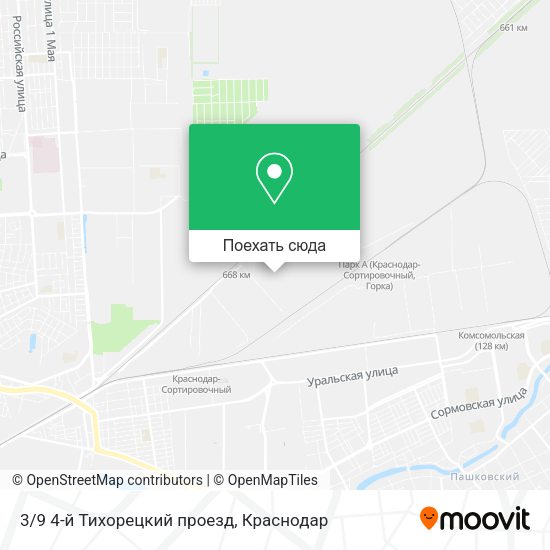 Карта 3/9 4-й Тихорецкий проезд