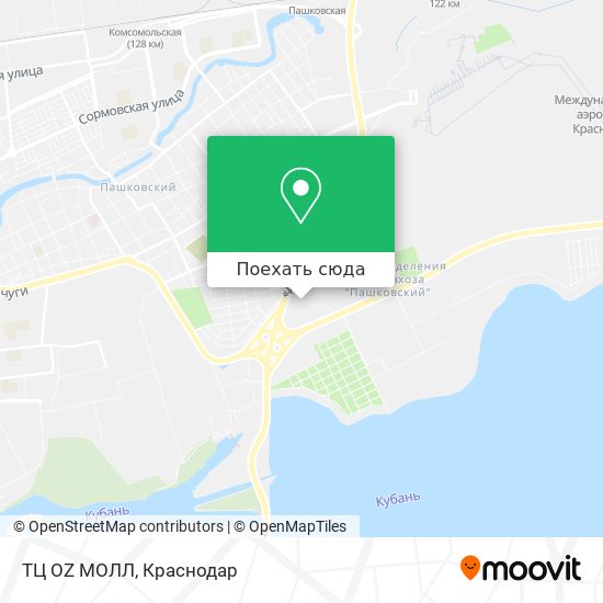 Карта ТЦ OZ MОЛЛ