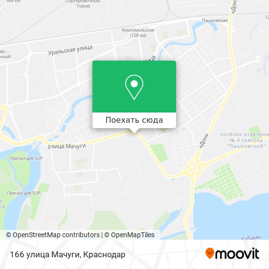 Карта 166 улица Мачуги
