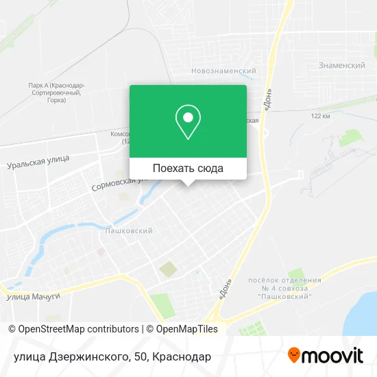 Карта улица Дзержинского, 50