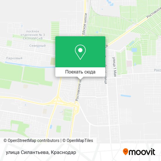 Карта улица Силантьева