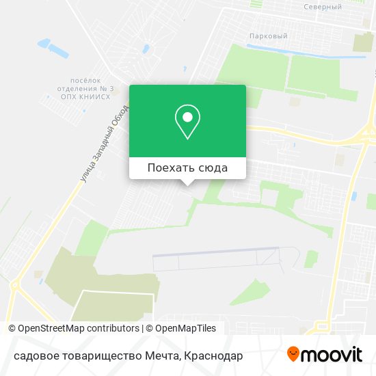 Карта садовое товарищество Мечта