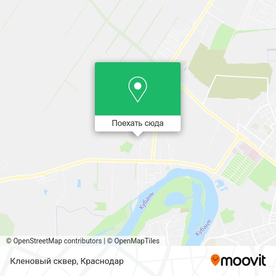 Карта Кленовый сквер