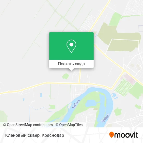 Карта Кленовый сквер