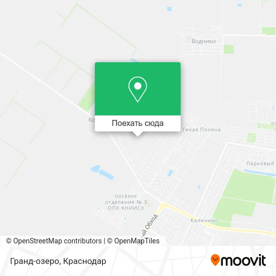 Карта Гранд-озеро