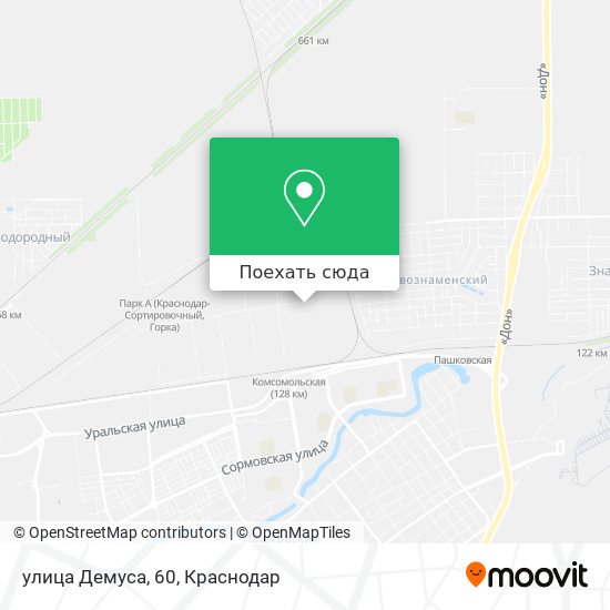 Карта улица Демуса, 60