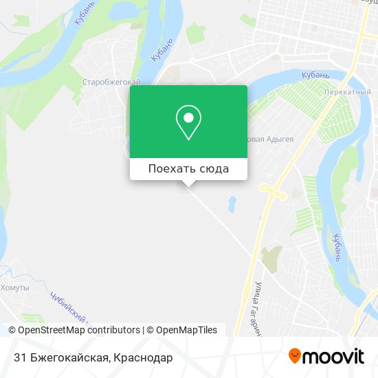 Карта 31 Бжегокайская