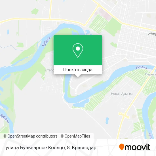 Карта улица Бульварное Кольцо, 8